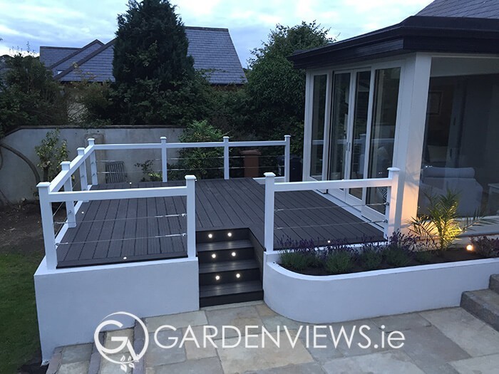 Howth Composite Deck Design Garden, Garden Design Ideas With Composite Decking