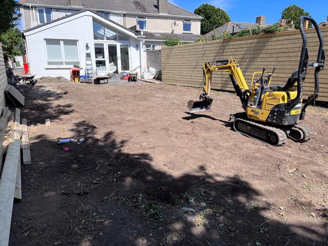 Clontarf Garden Before