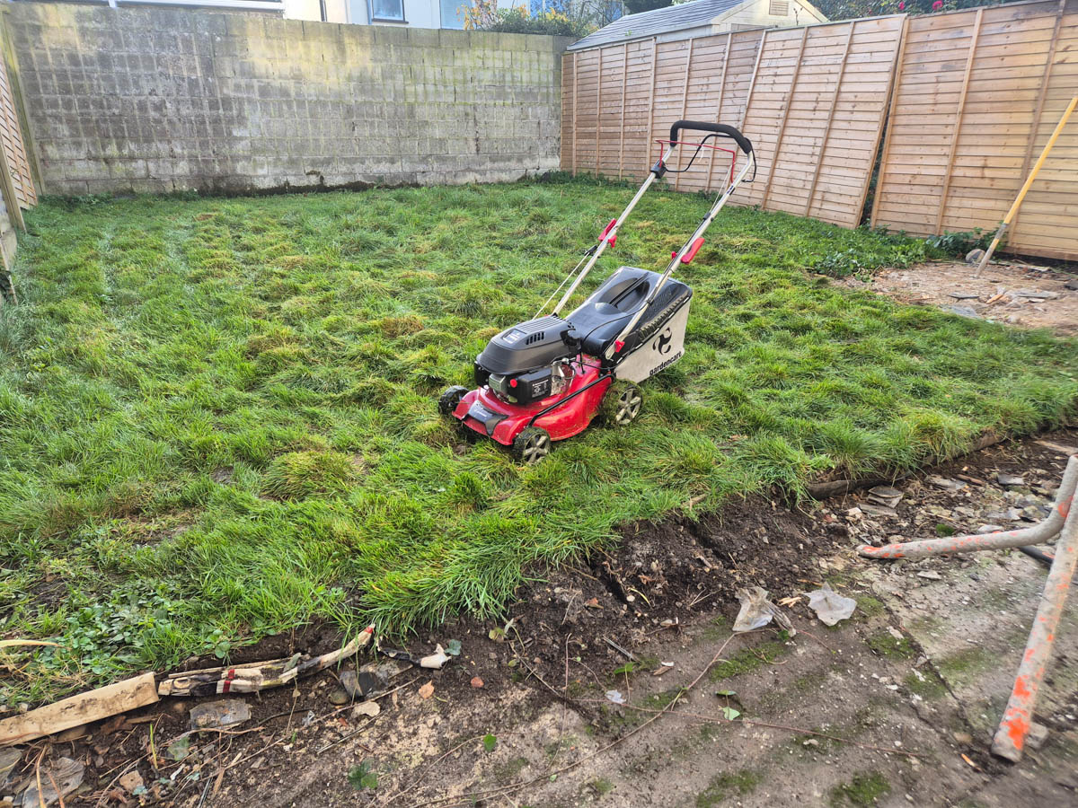 Garden design before