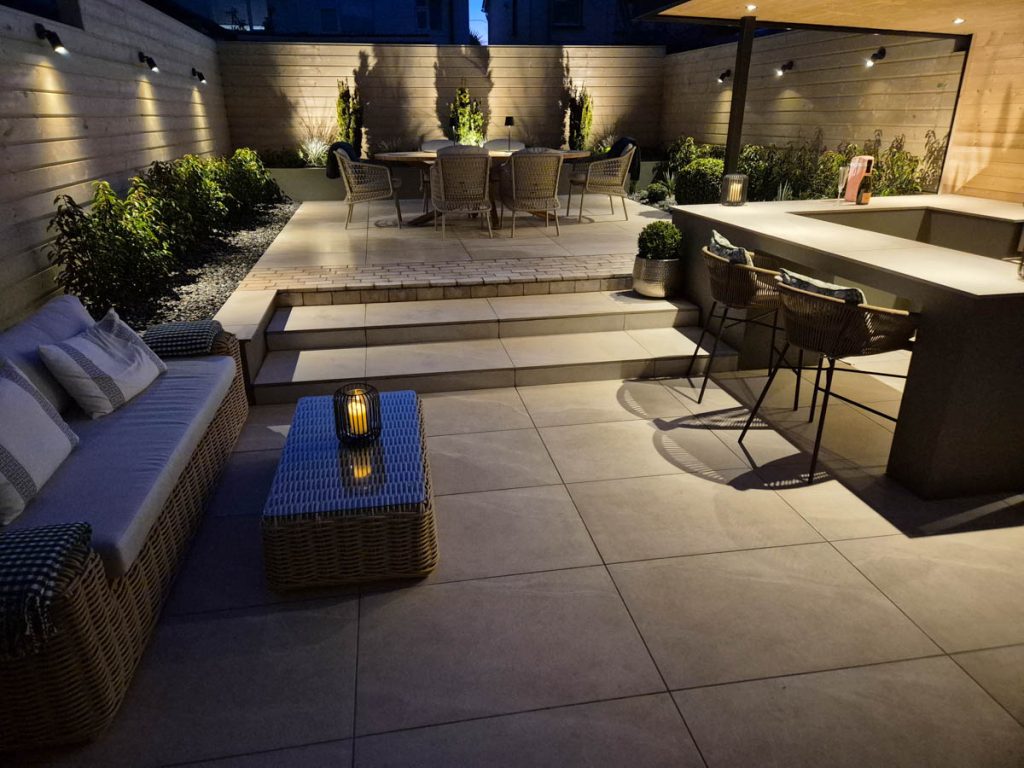 Modern garden design project by Gardenviews Dublin